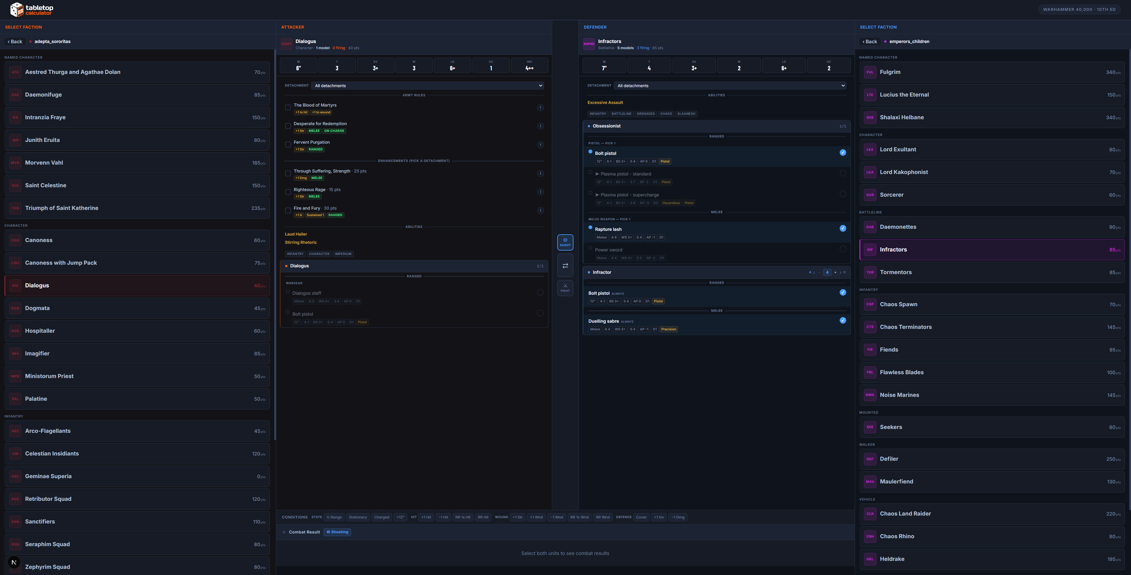 Tabletop Calculator screenshot